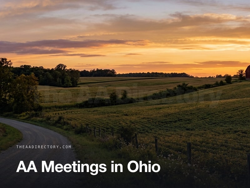 AA meetings across Ohio