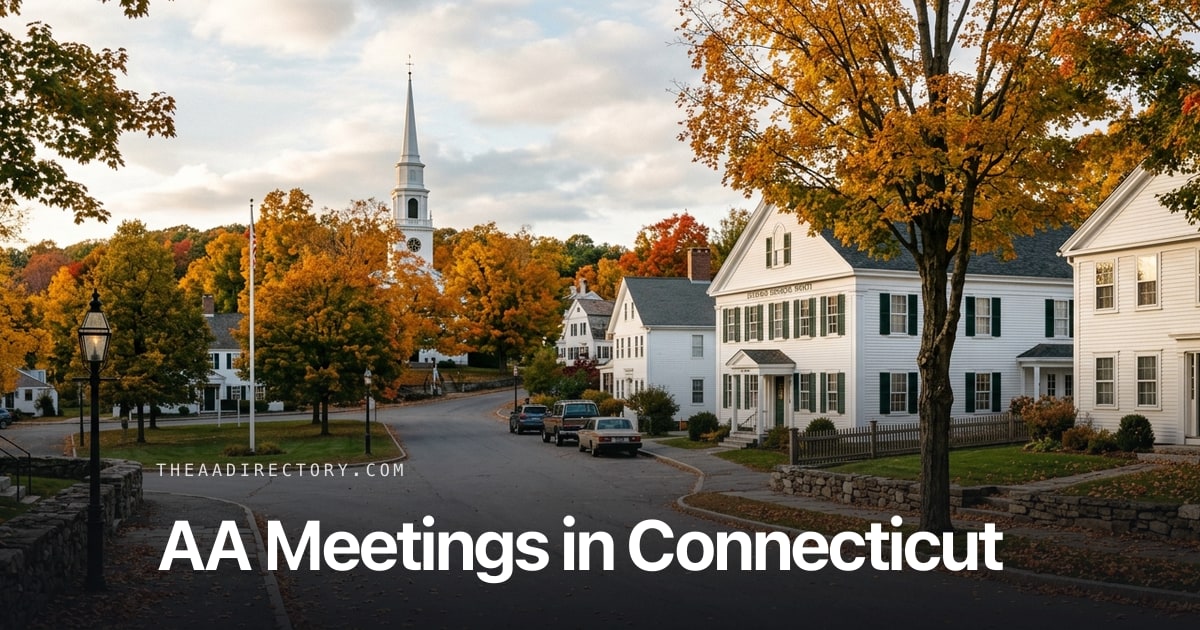 1,252 AA Meetings in Connecticut | 186 Cities